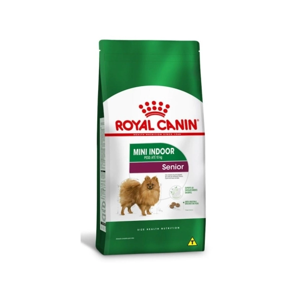 Ração Royal Canin Mini Indoor Sênior - Totó Rações