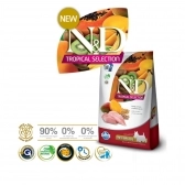 Ração Farmina N&D Tropical Cães Raças Mini 2,5 Kg Frango, Cereais e Frutas