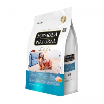 Ração Fórmula Natural Life Sênior Cães Pequenos Frango
