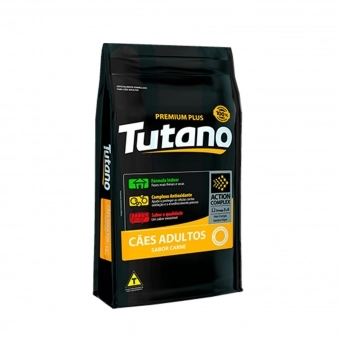 Ração Tutano Cães Adultos Porte Médio e Grande Carne 15 Kg