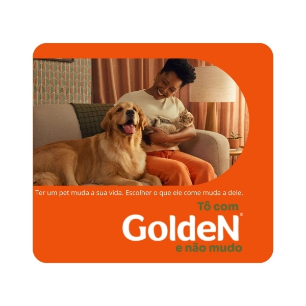 Ração Golden Fórmula Cães Adultos Sabor Carne e Arroz 15 Kg