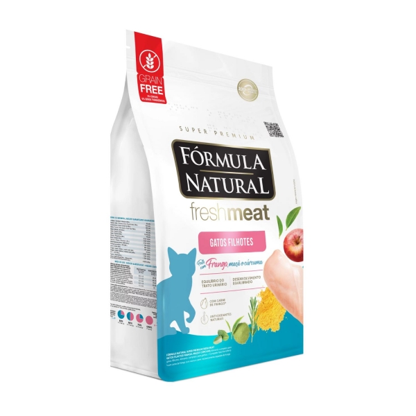 Ração Fórmula Natural Fresh Meat Gatos Filhotes 1 Kg Frango