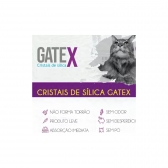 Areia Higiênica Gatex com Cristais de Sílica para Gatos 1,4 Kg
