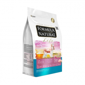 Ração Fórmula Natural Life Cães Pequeno Porte Frango