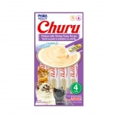 Petisco Churu para Gatos Sabor Frango com Aroma de Camarão - 56 gramas