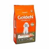 Ração Golden Fórmula Mini Bits Cães Adultos Pequeno Porte Salmão 3 Kg