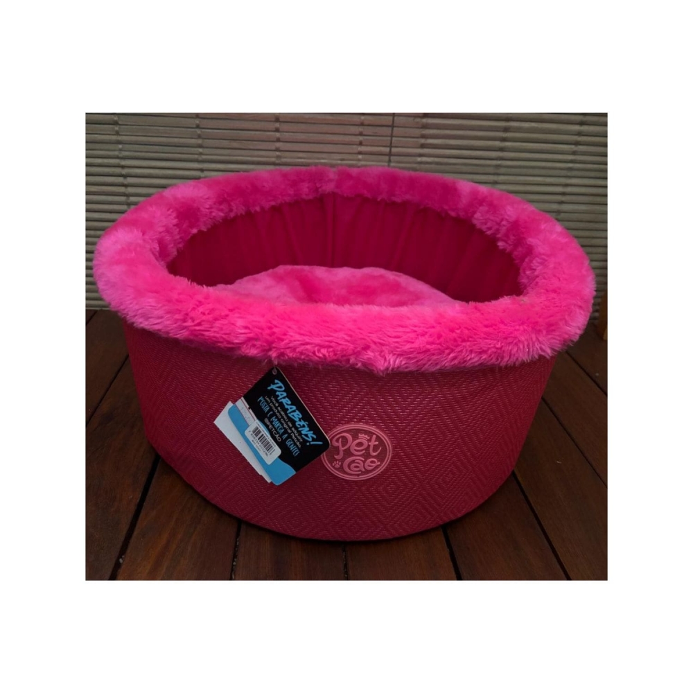 CAMA PARA CÃES E GATOS PETCÃO USHANKA RUSSA REDONDA