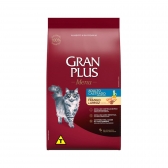 Ração Gran Plus Gatos Castrados Adultos Sabor Frango e Arroz 10,1 Kg