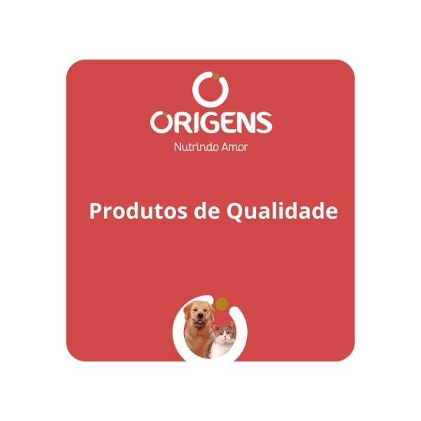 Ração Origens Gatos Castrados Sabor Frango 10,1 Kg