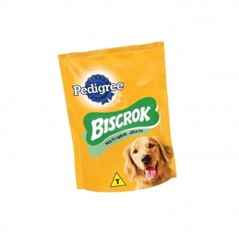 Biscoito Pedigree Biscrok Cães Adultos Multi Sabor