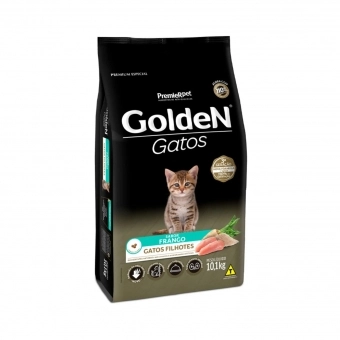Ração Golden Gatos Filhotes Sabor Frango