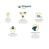 Simparic Antipulgas 10 mg para Cães de 2,6 a 5 kg