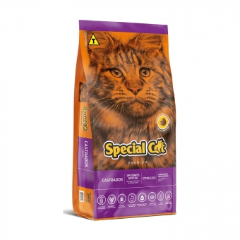 Ração Special Cat Gatos Adultos Castrados Frango
