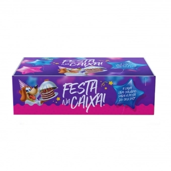 Kit Festa na Caixa para Cães Delícias do Chef com Bolo