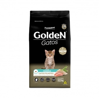 Ração Golden Gatos Filhotes Sabor Frango
