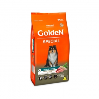 Ração Golden Special Cães Adultos Porte Peq. 15 Kg Fran/Carne