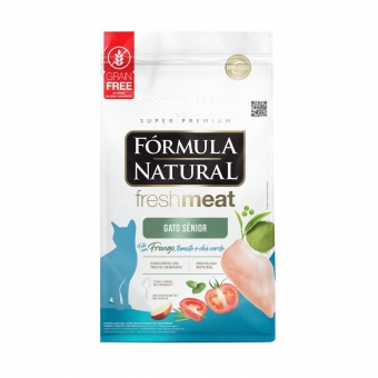 Ração Fórmula Natural Fresh Meat Gatos Sênior Frango 1 kg