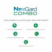 NexGard Combo Antipulgas, Sarna e Vermes para Gatos de 2,5 a 7,5 kg 0,9 ml