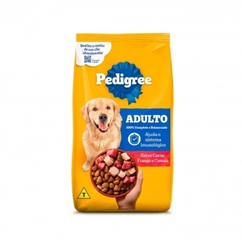 Ração Pedigree Cães Adultos 15 Kg Porte Médio e Grande Carne e Frango