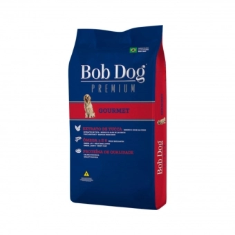 Ração Bob Dog Premium Gourmet Cães Adultos