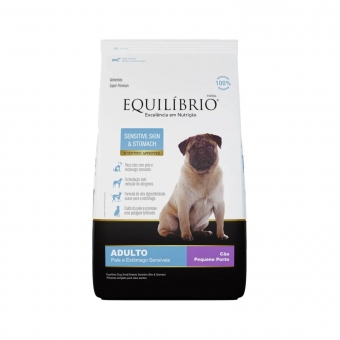 Ração Equilíbrio Sensitive Skin Cães Porte Peq. 2,5 Kg