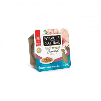 Ração Úmida Fórmula Natural Fresh Meat Gourmet Cães Sabor Frango 70g