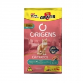 Ração Origens Gatos Castrados Salmão 10,1 Kg + 1 Kg
