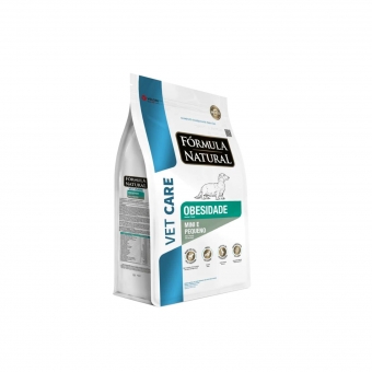 Ração Fórmula Natural Vet Care Obesidade 2 Kg Cães Adultos Mini e Pequeno