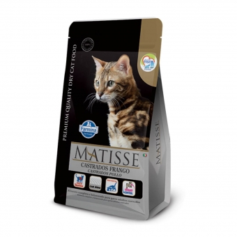 Ração Farmina Matisse Gato Castrado Frango 7,5 kg
