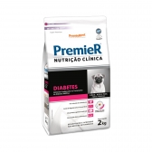 Ração Premier Nutrição Clínica Diabetes Cães Pequeno Porte