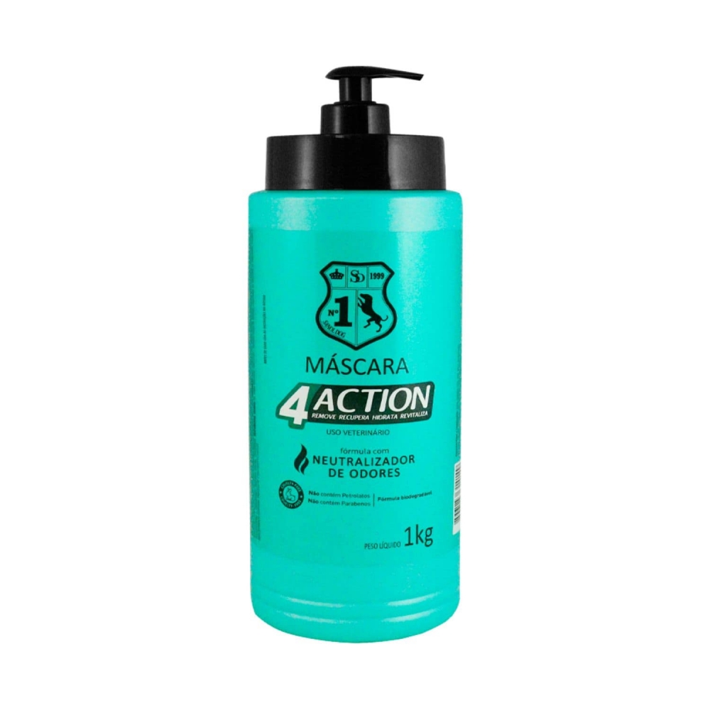 Máscara de Hidratação para Cães Sanol 4Action 1 Kg