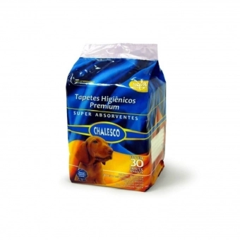 Tapete Higiênico Chalesco 90x60cm para cães com 30 un