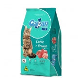 Ração Gatan Mix Gatos Adultos Carne e Frango 20 kg