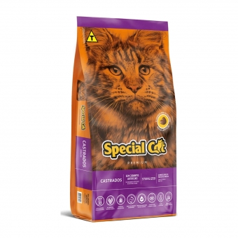 Ração Special Cat Gatos Adultos Castrados Frango