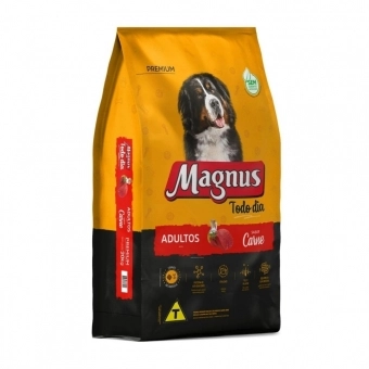 Ração Magnus Todo Dia Premium Cães Adultos Carne 20 kg