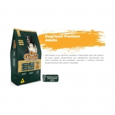 Ração DogChoni Premium Cães Adultos Sabor Carne e Arroz