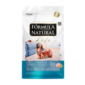 Ração Fórmula Natural Life Sênior Cães Pequenos Frango