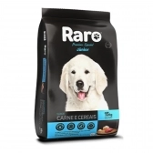 Ração Raro Junior Cães Filhotes Sabor Carne e Cereais 15 Kg