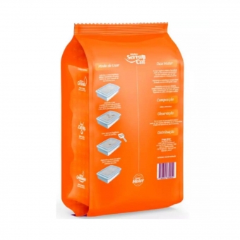 Areia Higiênica Mister Serra Cat Grossa Biodegradável para Gatos 4 kG