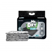 Tapete Higiênico Mr Dry Para Cães 30 Unidades 80x60cm Black