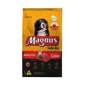 Ração Magnus Todo Dia Premium Cães Adultos Carne 20 kg