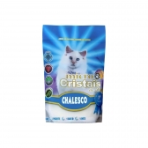 Areia Higiênica Chalesco com Micro Cristais de Sílica para Gatos 1,8 Kg