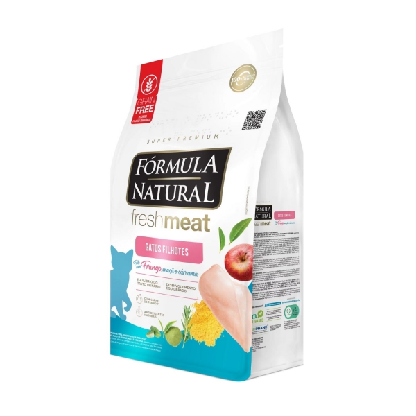 Ração Fórmula Natural Fresh Meat Gatos Filhotes 1 Kg Frango