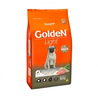 Ração Golden Fórmula Light Mini Bits Cães Adultos Pequenos Frango