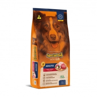 Ração Special Dog GoldLife Cães Adultos Carne e Frango