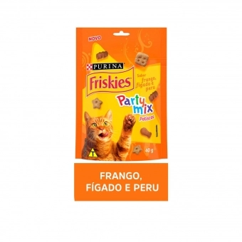 Petisco Friskies Sabor Frango para Gatos 40 g