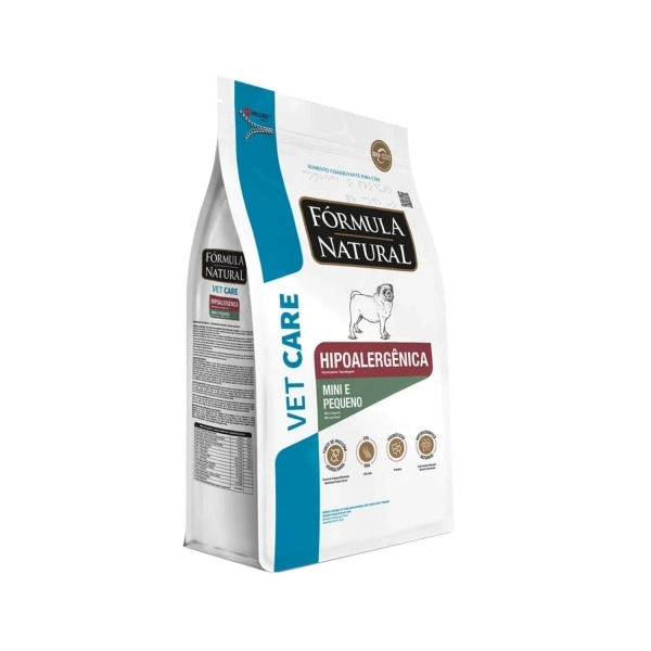 Ração Fórmula Natural Vet Care Hipoalergênica 2 Kg Cães Adultos Mini e Pequeno