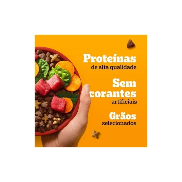 Ração Pedigree Cães Adultos Porte Pequeno 15 Kg Carne e Vegetais