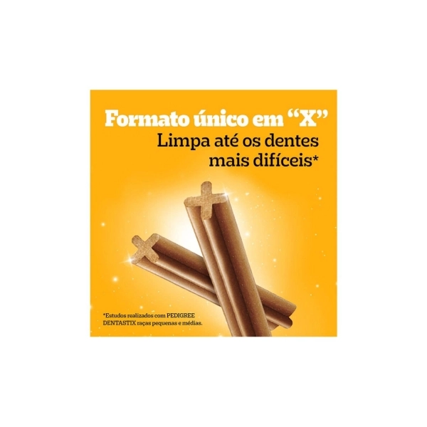 Petisco Pedigree Dentastix Cuidado Oral Cães Adultos 10 a 25 Kg com 7 un