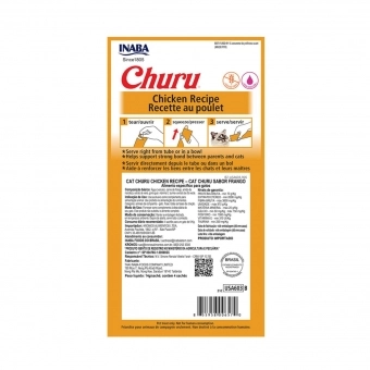 Petisco Churu para Gatos Sabor Frango - 56 gramas